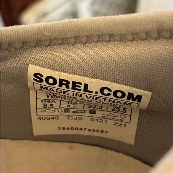 Sorel Women's Kinetic Impact II Strap Sneaker Women’s 8.5 Gray Shoes - Picture 7 of 7